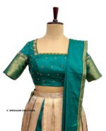 SITA Kriti- Traditional Silk Embroidered Lehenga Set - Image 2