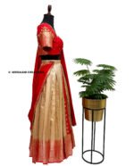 SITA Kriti - Traditional Silk Embroidered Lehenga Set - Image 3
