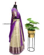 SITA Kriti - Traditional Silk Embroidered Lehenga Set - Image 3