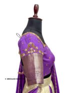 SITA Kriti - Traditional Silk Embroidered Lehenga Set - Image 4