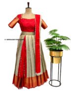 SITA Kriti - Traditional Silk Embroidered Lehenga Set