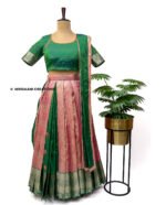 SITA Kriti - Traditional Silk Embroidered Lehenga