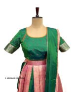 SITA Kriti - Traditional Silk Embroidered Lehenga - Image 2