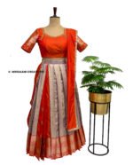 SITA Kriti - Traditional Silk Embroidered Lehenga