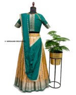 SITA Kriti - Traditional Silk Embroidered Lehenga Set - Image 4