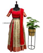 SITA Kriti - Traditional Silk Embroidered Lehenga Set