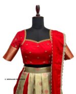 SITA Kriti - Traditional Silk Embroidered Lehenga Set - Image 2