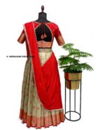 SITA Kriti - Traditional Silk Embroidered Lehenga Set - Image 5