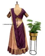 SITA Kriti - Traditional Silk Embroidered Lehenga Set - Image 4