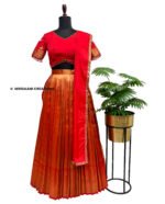 SITA Kriti - Traditional Silk Embroidered Lehenga Set