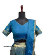 SITA Kriti - Traditional Silk Embroidered Lehenga Set - Image 2