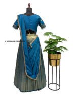 SITA Kriti - Traditional Silk Embroidered Lehenga Set - Image 5