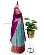 SITA Kriti - Traditional Silk Embroidered Lehenga Set - Image 3