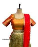 SITA Kriti - Traditional Silk Embroidered Lehenga Set - Image 2