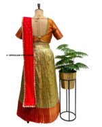 SITA Kriti - Traditional Silk Embroidered Lehenga Set - Image 5