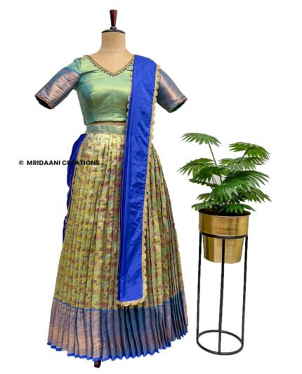 SITA Kriti - Traditional Silk Embroidered Lehenga Set