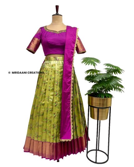 SITA Kriti - Traditional Silk Embroidered Lehenga Set