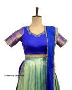SITA Kriti - Traditional Silk Embroidered Lehenga Set - Image 2