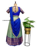 SITA Kriti - Traditional Silk Embroidered Lehenga Set - Image 5