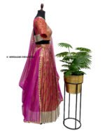 SITA Kriti - Traditional Silk Embroidered Lehenga Set - Image 3