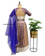 SITA Kriti - Traditional Silk Embroidered Lehenga Set - Image 5