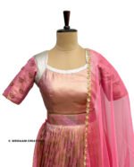 SITA Kriti - Traditional Silk Embroidered Lehenga Set - Image 2