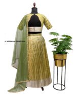 SITA Kriti - Traditional Silk Embroidered Lehenga Set - Image 5