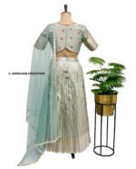 SITA Kriti - Traditional Silk Embroidered Lehenga Set - Image 5