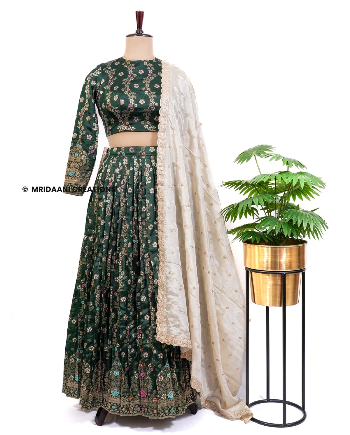 MC40 SITARA - Dola Silk Lehenga Set - Image 1