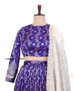 SITARA - Dola Silk Lehenga Set - Image 2