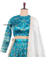 SITARA - Dola Silk Lehenga Set - Image 2