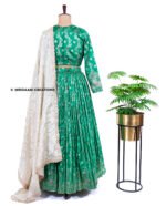 SITARA - Dola Silk Lehenga Set - Image 4