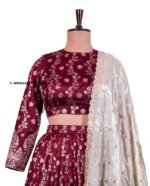SITARA - Dola Silk Lehenga Set - Image 2