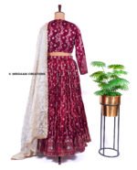 SITARA - Dola Silk Lehenga Set - Image 4