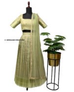 SIYA - Traditional Silk Embroidered Lehenga Set