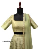SIYA - Traditional Silk Embroidered Lehenga Set - Image 2