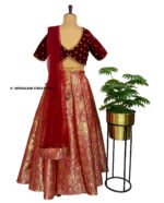 SITA Sanskriti - Brocade Lehenga Set - Image 5