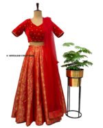 SITA Sanskriti - Brocade Lehenga Set