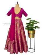 SITA Sanskriti - Brocade Lehenga Set - Image 5