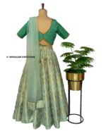 SITA Sanskriti - Brocade Lehenga Set - Image 5