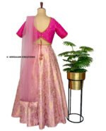 SITA Sanskriti - Brocade Lehenga Set - Image 5