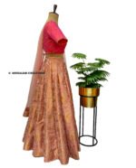 SITA Sanskriti - Brocade Lehenga Set - Image 3