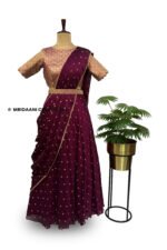 SITARA – Brocade & Chiffon Embroidered Lehenga Set