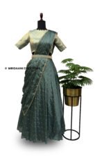 SITARA – Brocade & Chiffon Embroidered Lehenga Set