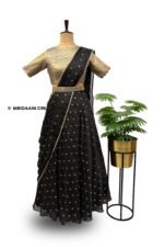 SITARA – Brocade & Chiffon Embroidered Lehenga Set