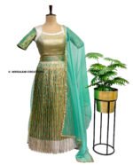 SIYA- Traditional Silk Embroidered Lehenga Set