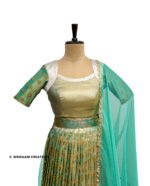 SIYA- Traditional Silk Embroidered Lehenga Set - Image 3