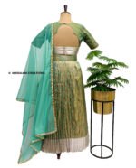 SIYA- Traditional Silk Embroidered Lehenga Set - Image 5